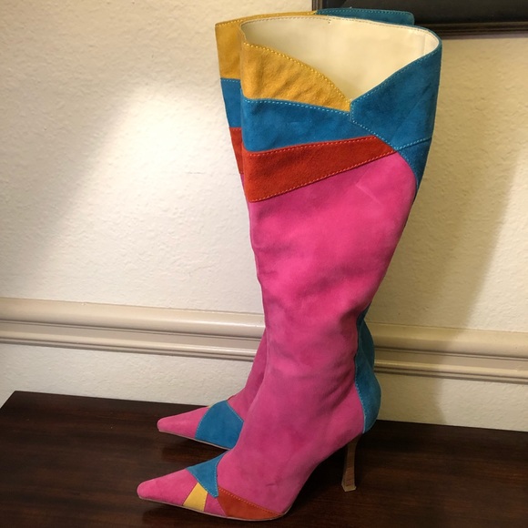 Steven By Steve Madden Shoes - RARE Steven by Steve Madden Suede Knee High Boots